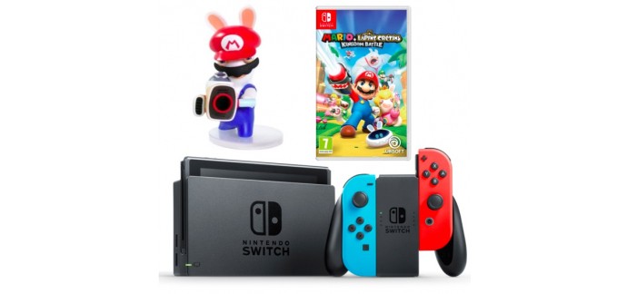 Fnac: - 20€ pour l'achat de Mario + les Lapins Crétins collector & la Nintendo Switch