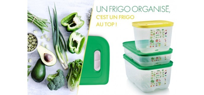 Elle: 20 sets Tupperware "Les indispensables du frigo" à gagner