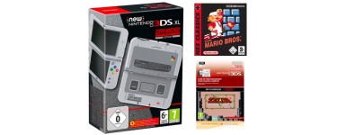 Micromania: 1 New 3DS XL Super Nes acheté = The Legend of Zelda & Super Mario Bros offerts
