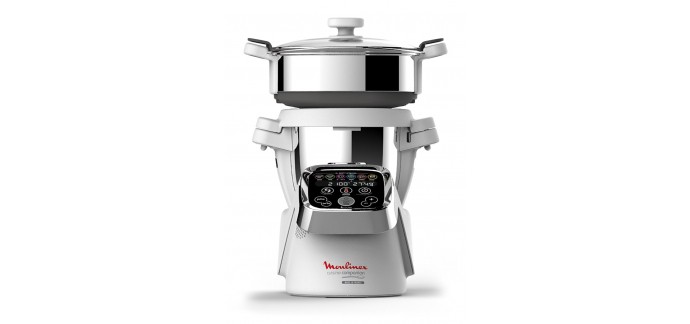 Amazon: Robot cuiseur multifonction companion Moulinex HF802AK2 à 499,99€