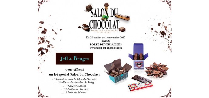CNEWS Matin: Des packs Salon du Chocolat Jeff de Bruges à gagner