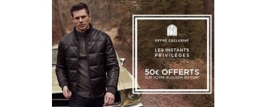Ollygan: 50€ de réduction pour l'achat d'une veste en cuir