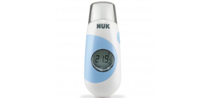 Aubert: Thermomètre sans contact de Nuk à 25,95€ au lieu de 51,90€