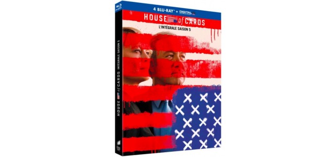 PureBreak: 5 Blu-ray & 5 DVD de la série "House of cards - Saison 5" à gagner