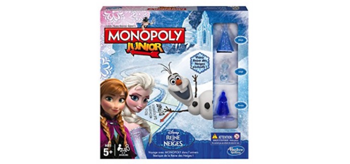 Amazon: [Prime] Le Monopoly Reine des Neiges à 9,99 € au lieu de 24,99€