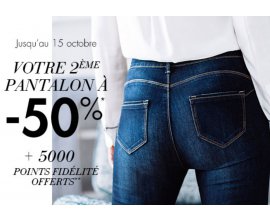 Scottage: 2 pantalons achetés parmi une sélection = -50% sur le moins cher des 2