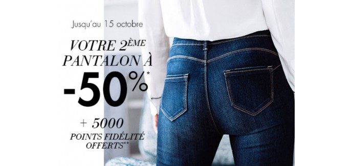 Scottage: 2 pantalons achetés parmi une sélection = -50% sur le moins cher des 2