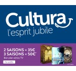 Cultura: Séries TV : 2 saisons pour 35€ ou 3 saisons pour 50€ parmi plus de 700 saisons
