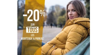 Des Marques & Vous: -20% de réduction sur une sélection de manteaux et parkas