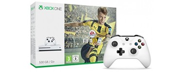 Amazon:  Pack Xbox One S 500Go + FIFA 17 + 2ème manette à 199€ au lieu de 299€