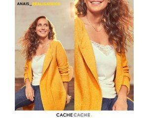 Cache Cache: 50% de réduction sur le 2e pull ou gilet acheté
