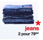Celio*: 2 jeans Homme pour 79,99€