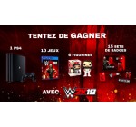 Jeuxvideo.com: 1 PS4, 10 jeux "WWE 2K18", 6 figurines Funko Pop & 15 set de badges à gagner