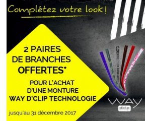 Les Opticiens Atol: 2 Paires de branches offertes pour l'achat d'une monture