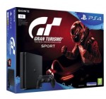 Auchan: Console PS4 Slim 1To Noire + Gran Turismo Sport + "Qui es-tu ?" à 319,99€