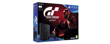 Auchan: Console PS4 Slim 1To Noire + Gran Turismo Sport + "Qui es-tu ?" à 319,99€