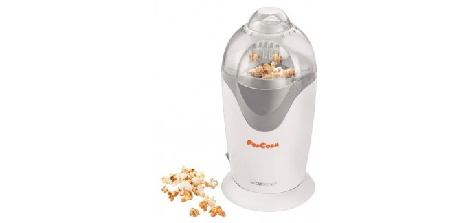 Auchan: Machine à pop-corn Clatronic - PM3635 à  22,90€