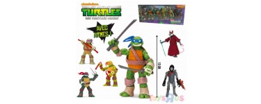 ToysRUs: Coffret de 6 figurines Tortues Ninja 12 cm Giochi Preziosi à 24,99€