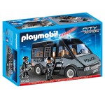 ToysRUs: Fourgon de police Playmobil avec sirène et gyrophare à 22,49€