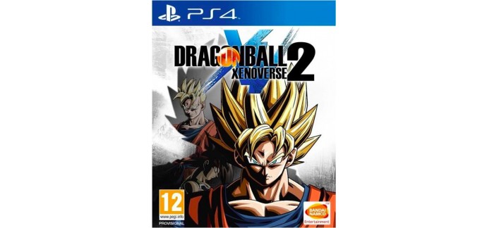 Cdiscount: Dragon Ball Xenoverse 2 sur PS4 à 27,99€