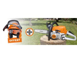 Stihl: Casque Integra offert pour l'achat d'une tronçonneuse MS 25