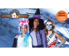 Claire's: Sélection Halloween 1 acheté = 1 offert au choix