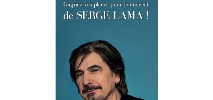 Le Parisien: Des places pour le concert de Serge Lama à gagner