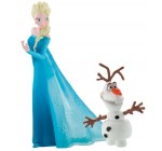 Amazon: Coffret 2 figurines La Reine Des Neiges Disney Elsa et Olaf à 5,99€