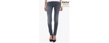 Kaporal Jeans: Jeans Push-up femme gris délavé à 48,30€ au lieu de 69€