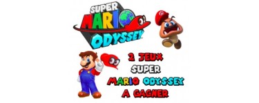 Retro-HD: 2 jeux vidéo "Super Mario Odyssey" sur Nintendo Switch à gagner