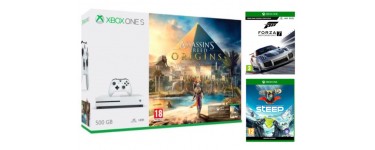 Micromania: -30€ + 2 jeux offerts (Steep & Forza Motorsport 7) sur plusieurs pack Xbox One S