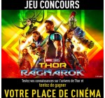 Micromania: 50 places de cinéma pour le film Thor Ragnarok à gagner
