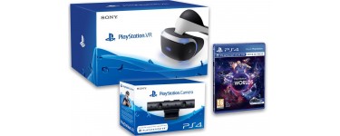 eBay: Pack Playstation VR + Camera + Jeu VR Worlds Playstation 4 à 384,95€