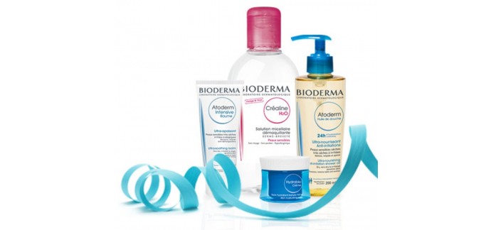 Bioderma: 50 lots de 4 produits Bioderma à gagner
