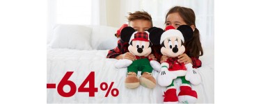 Disney Store: Peluches Mickey et Minnie de Noël à 10,90 € au lieu de 30,99 €