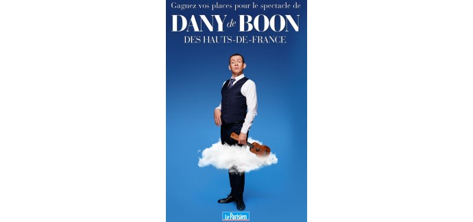 Le Parisien: 5 x 2 places pour le spectacle de Dany Boon le 19/12 à Paris à gagner