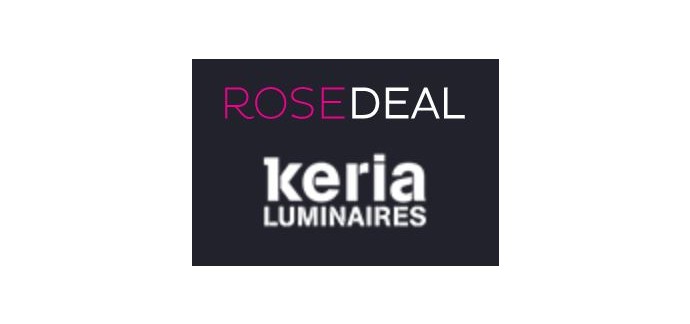 Veepee: [Rosedeal] Payez 50€ pour 100€ de bon d'achat chez Keria Luminaires