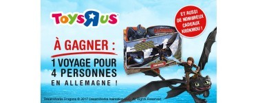 ToysRUs: 1 séjour pour 4 au Heide Park en Allemagne et autres cadeaux à gagner