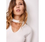 Morgan: Pull écru tendance à 24,50€ au lieu de 35€