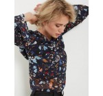 Morgan: Blouse en voile imprimé fleuri à 27,50€