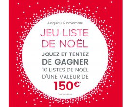 Oxybul éveil et jeux: 10 listes de Noël d’une valeur de 150€ à gagner