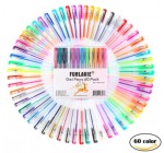 Amazon: Lot de 60 stylos bille à encre gel multicolores à 13,99€