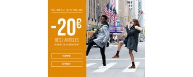 Bonobo Jeans: Offre spéciale grand froid : -20€ dès 2 articles achetés de la sélection