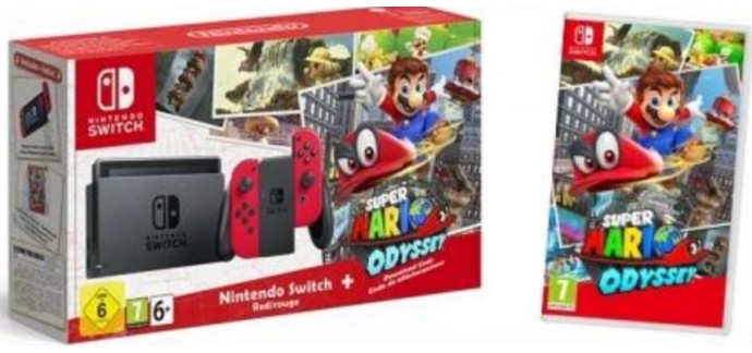 Virgin Radio: Des packs console Nintendo Switch + jeu Super Mario Odyssey à gagner