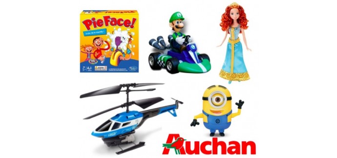 Auchan: -40% dès 50€, -50% dès 75€ ou -60% dès 100€ d'achat sur une sélection de jouets