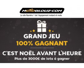 Motoblouz: + de 3000€ de lots moto à gagner dont une tenue complète et des gps ou intercom