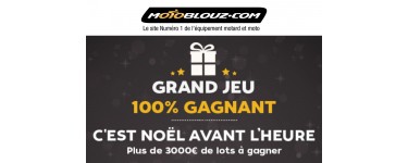 Motoblouz: + de 3000€ de lots moto à gagner dont une tenue complète et des gps ou intercom