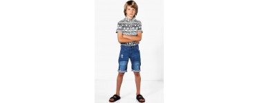 Boohoo: Short en jean pour garçons à 12€ 