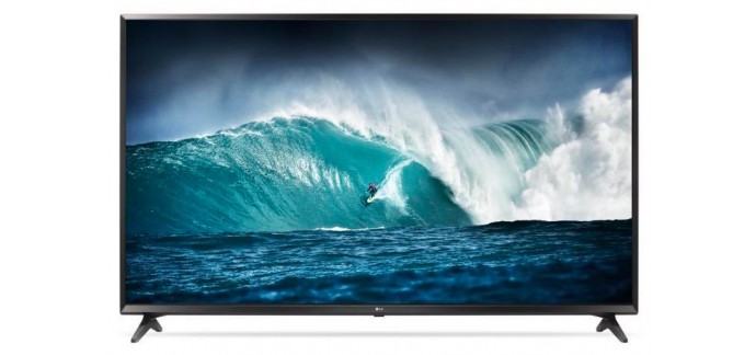 Cdiscount: TV LED 4K 138 cm (55") LG 55UJ620V + 3 mois d'abonnement Netflix à 599€