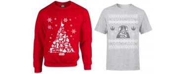 Zavvi: 1 t-shirt offert pour l'achat d'un pull de Noël Star Wars